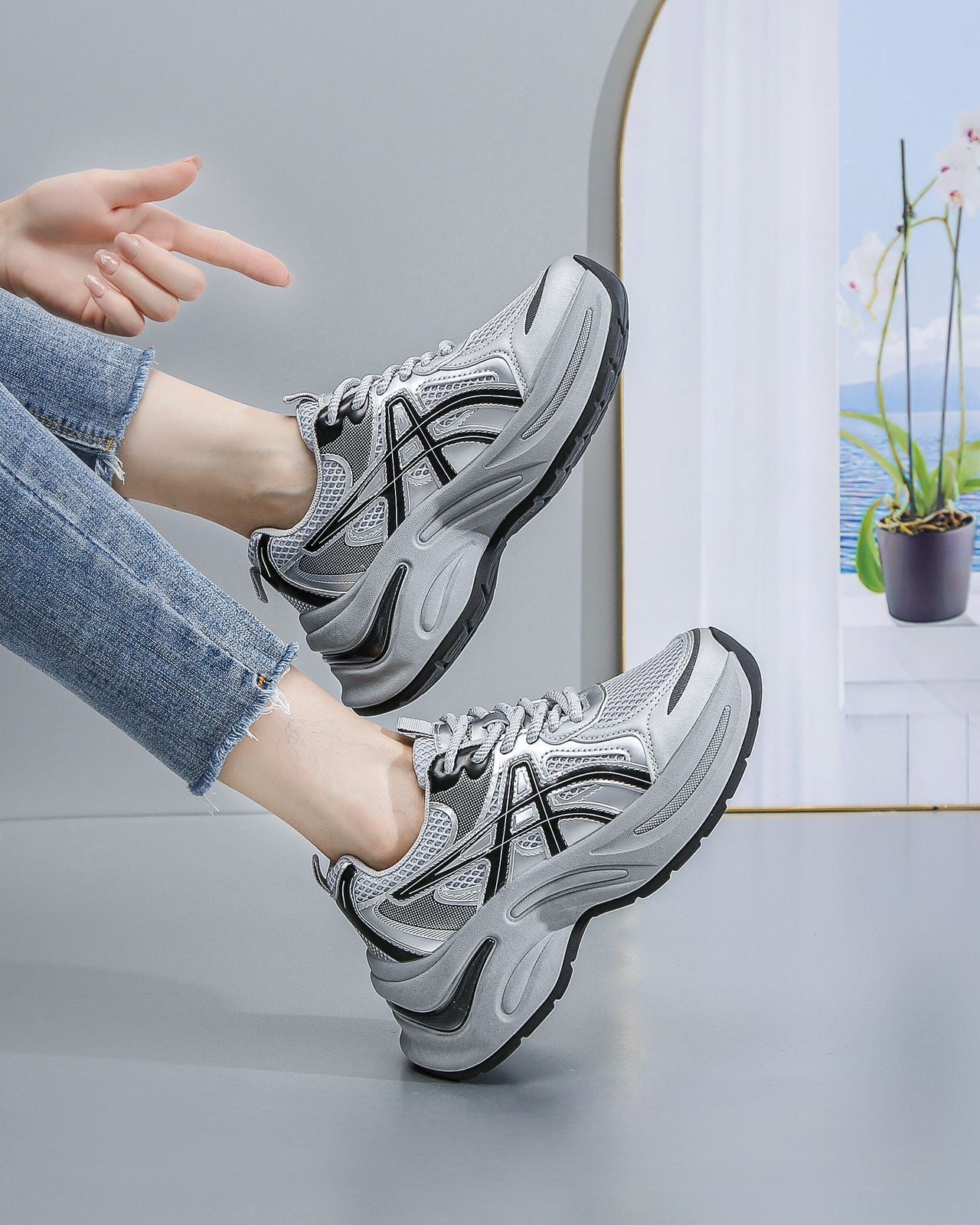 Tenis Zapatillas para Mujer Lion/Tiger Importado